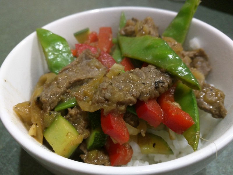 Korean Beef Stirfry