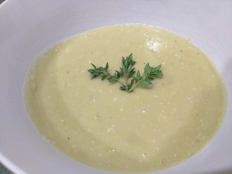 White Vegetable Soup