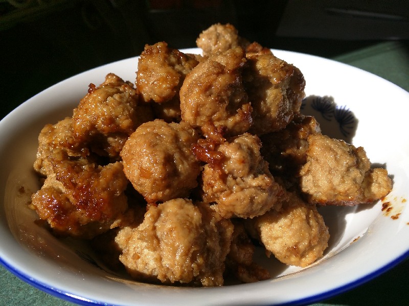 Sticky Pork Balls