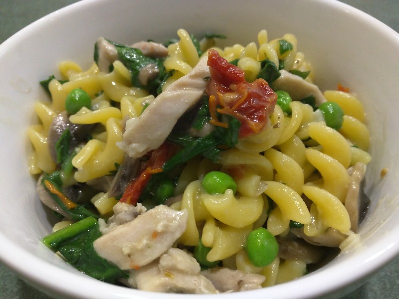 Creamy Chicken & Sun-dried Tomato Pasta