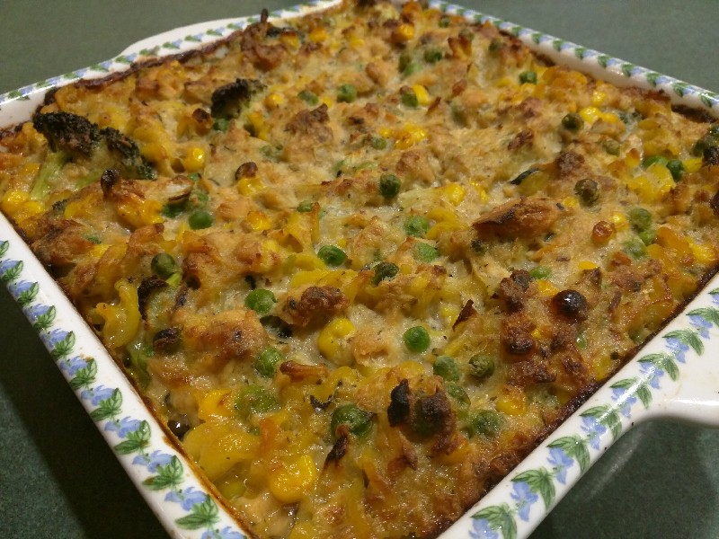 Salmon Pasta Bake