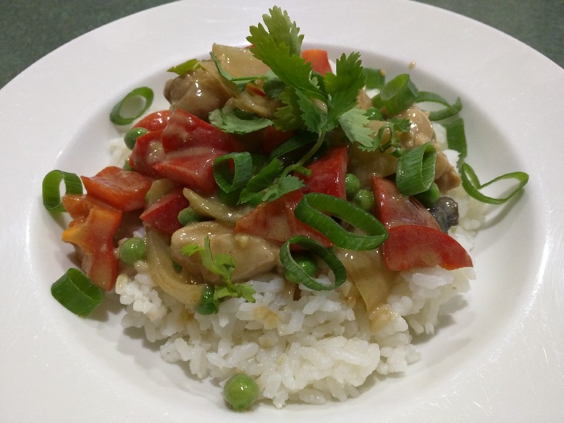 Satay Chicken Stirfry