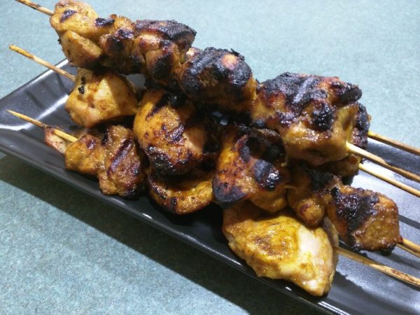 Chicken satay sticks