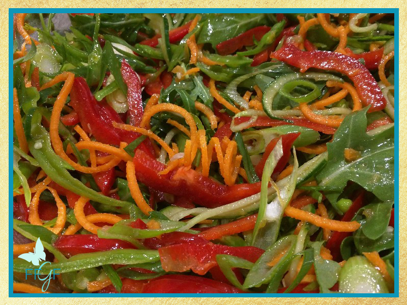 Curly Carrot Salad